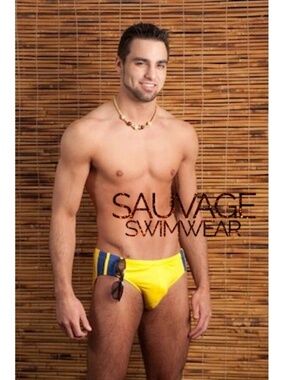 Sauvage Swimsuit XL 36-42" waist Gently worn 80% nylon/20% spandex
